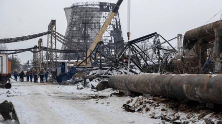 Как выглядит Дарницкая ТЭЦ после атак РФ и морозов — видео - 290x160