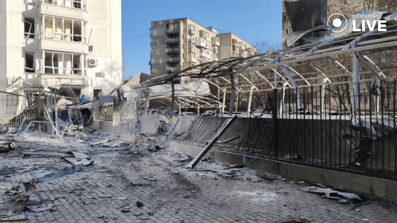 Постраждала територія