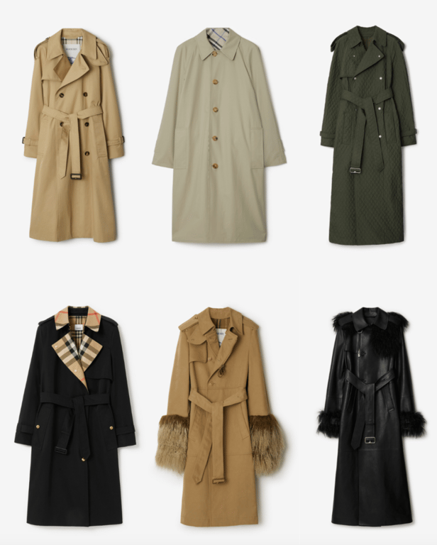 Тренч дивує різноманітністю моделей