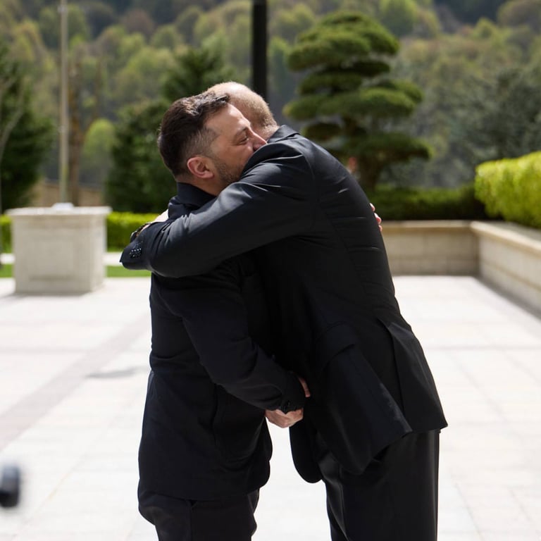 Зустріч Володимира Зеленського та Ільхама Алієва