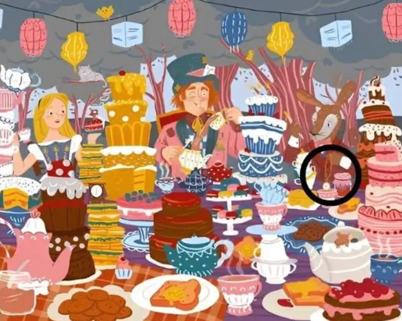 Алиса на пиру — разрешите сложную оптическую головоломку за 7 секунд - фото 2