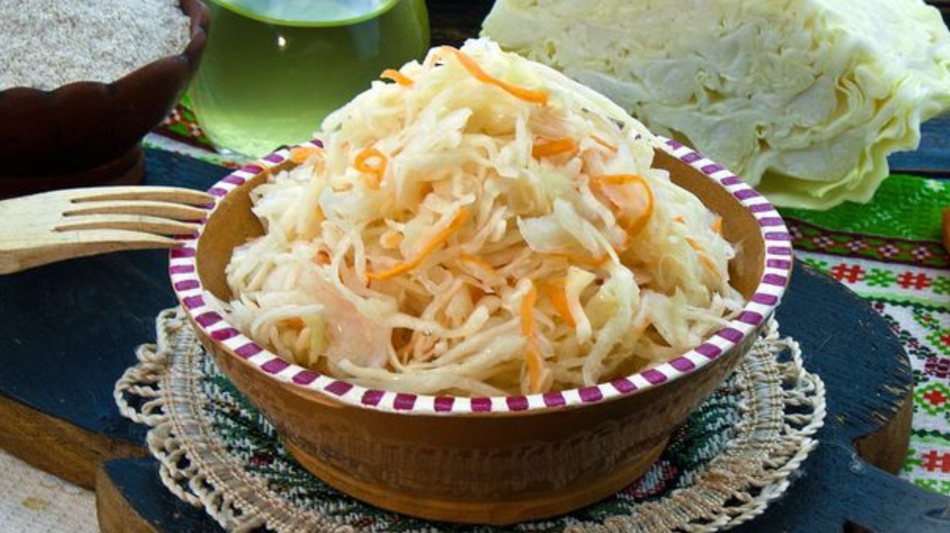 рецепт квашеної капусти