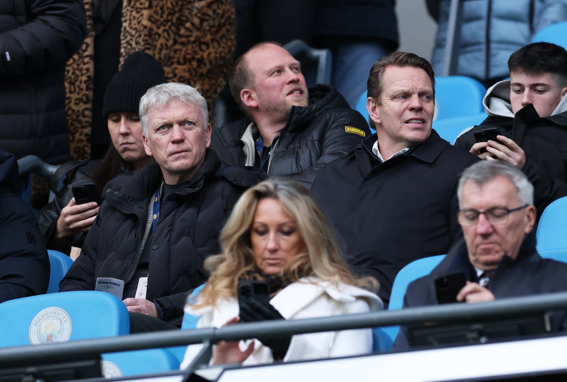 Девід Моєс на матчі