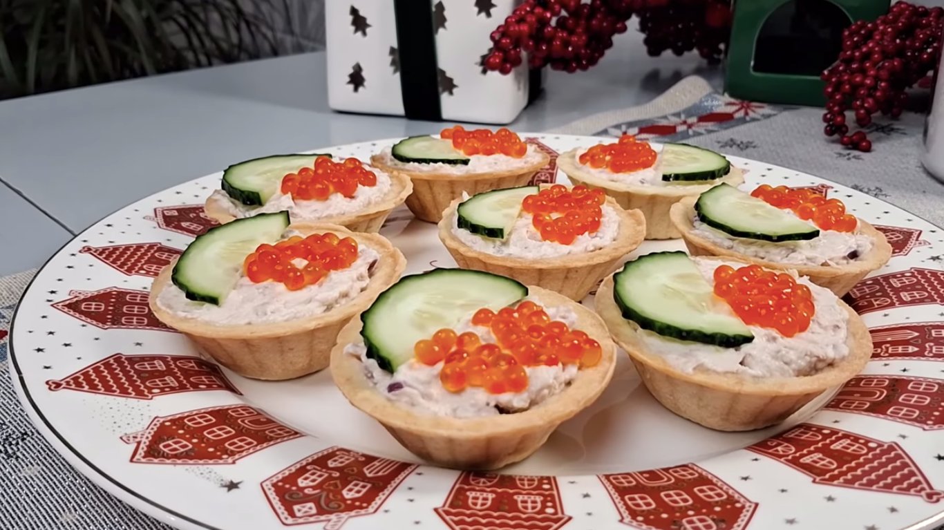 рецепт закуски з тунцем