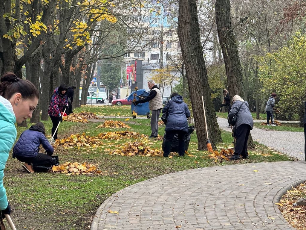Прибирання вулиць в Одесі