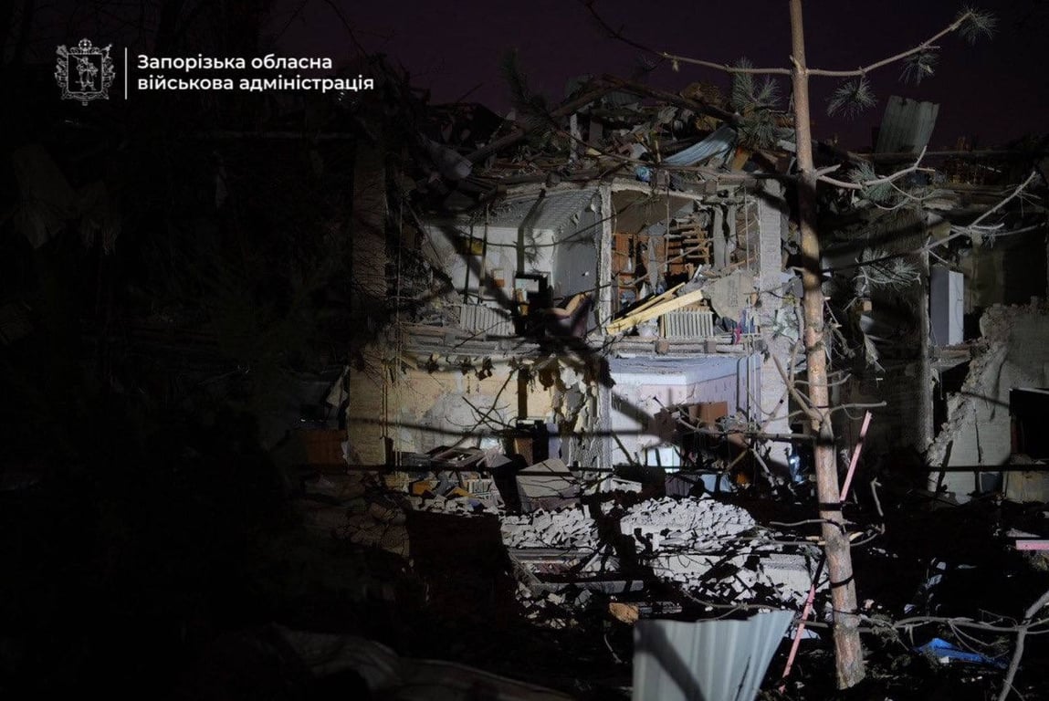 Обстріл запоріжжя 23 січня центр
