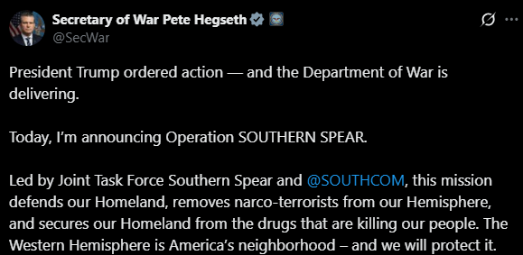 Почався перший етап операції проти Венесуели — Трамп дав наказ - фото 1