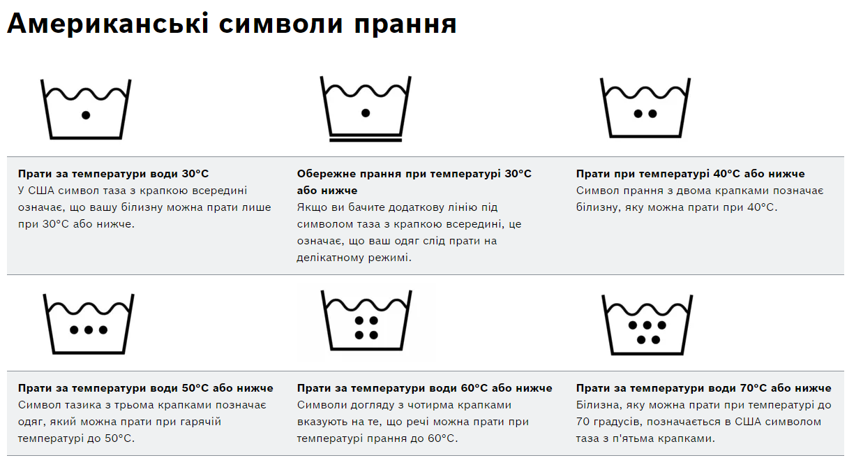 знаки стирки 4