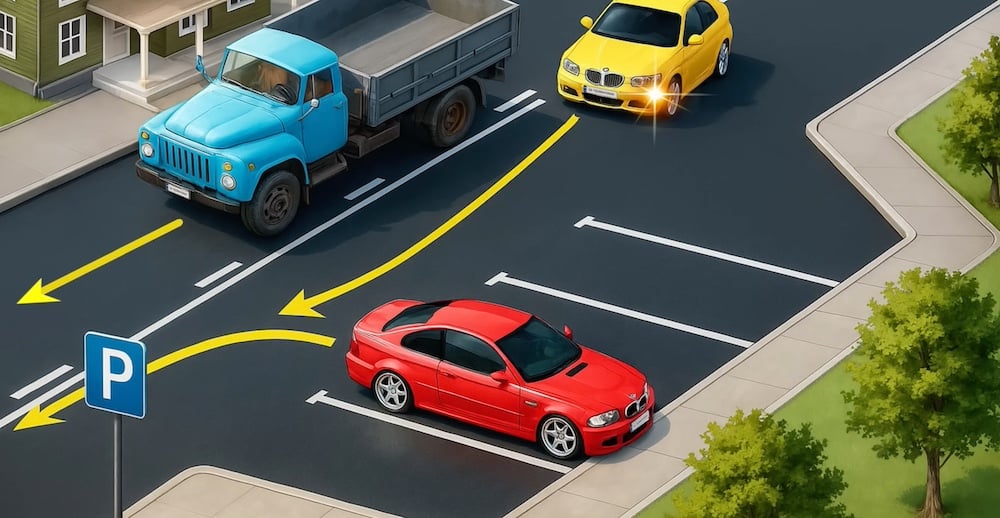 Тест з ПДР: хто буде винен у ДТП?