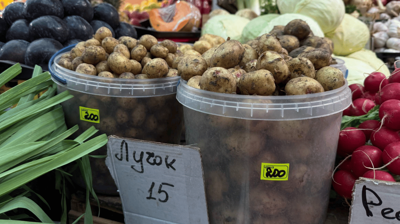 В Одесі впали ціни на молоду картоплю: вартість на ринку