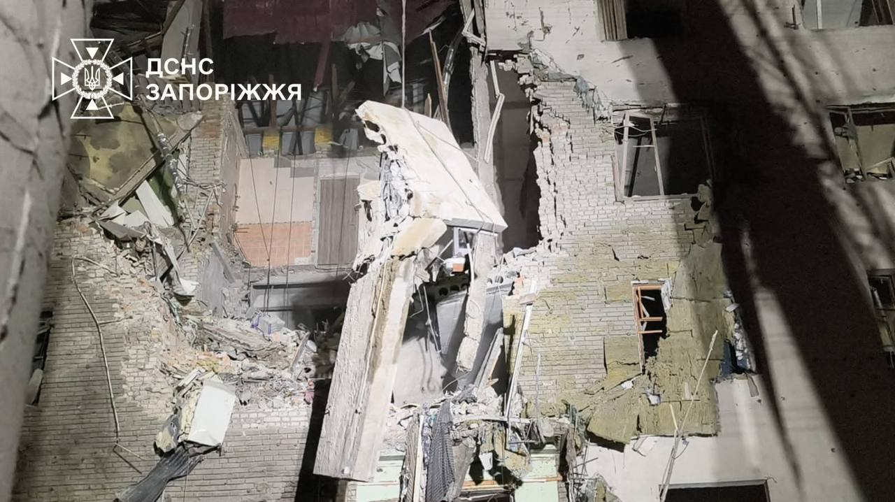 Руйнування після обстрілу Запоріжжя 19 липня 2026 року 