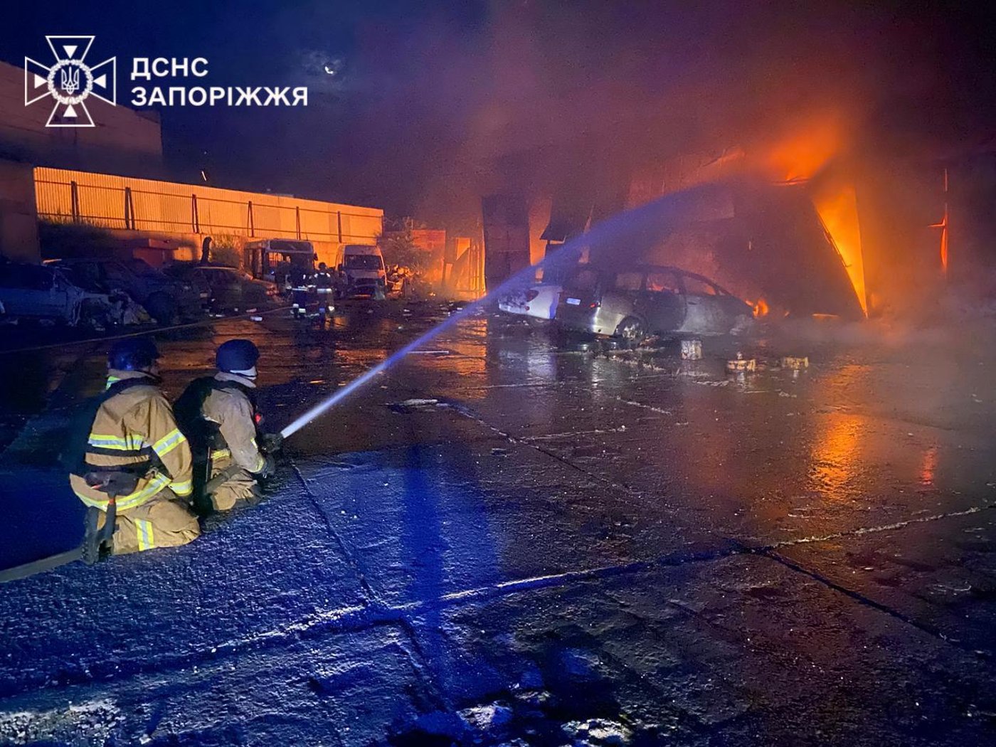 Атака РФ на Запоріжжя