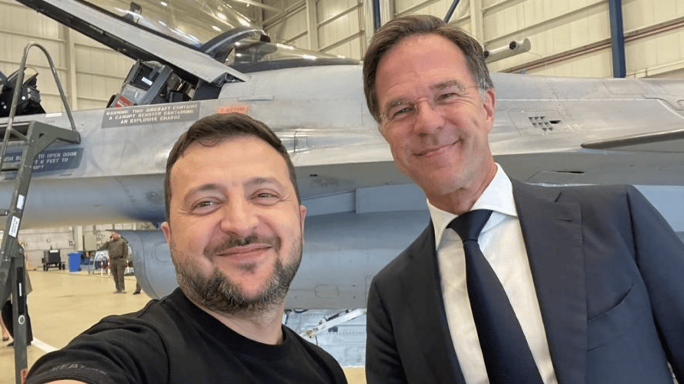 Нидерланды передадут Украине 42 самолета F-16, — Зеленский