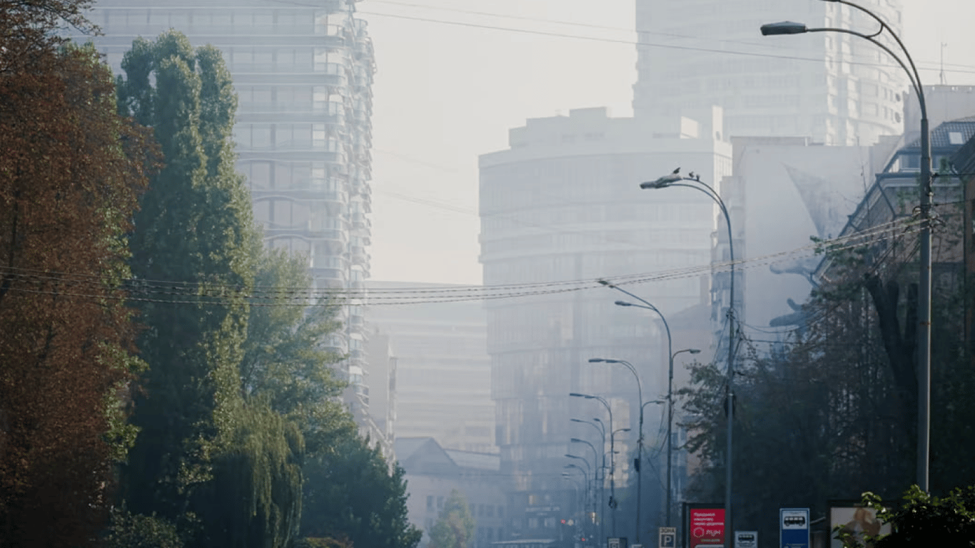 В Киеве наблюдается ухудшение качества воздуха