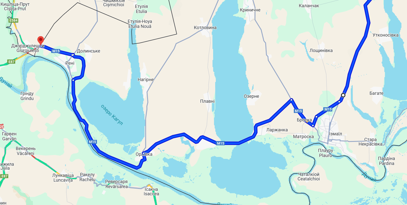 Затори на трасі Одеса-Рені — черги на кордоні збільшуються - фото 1