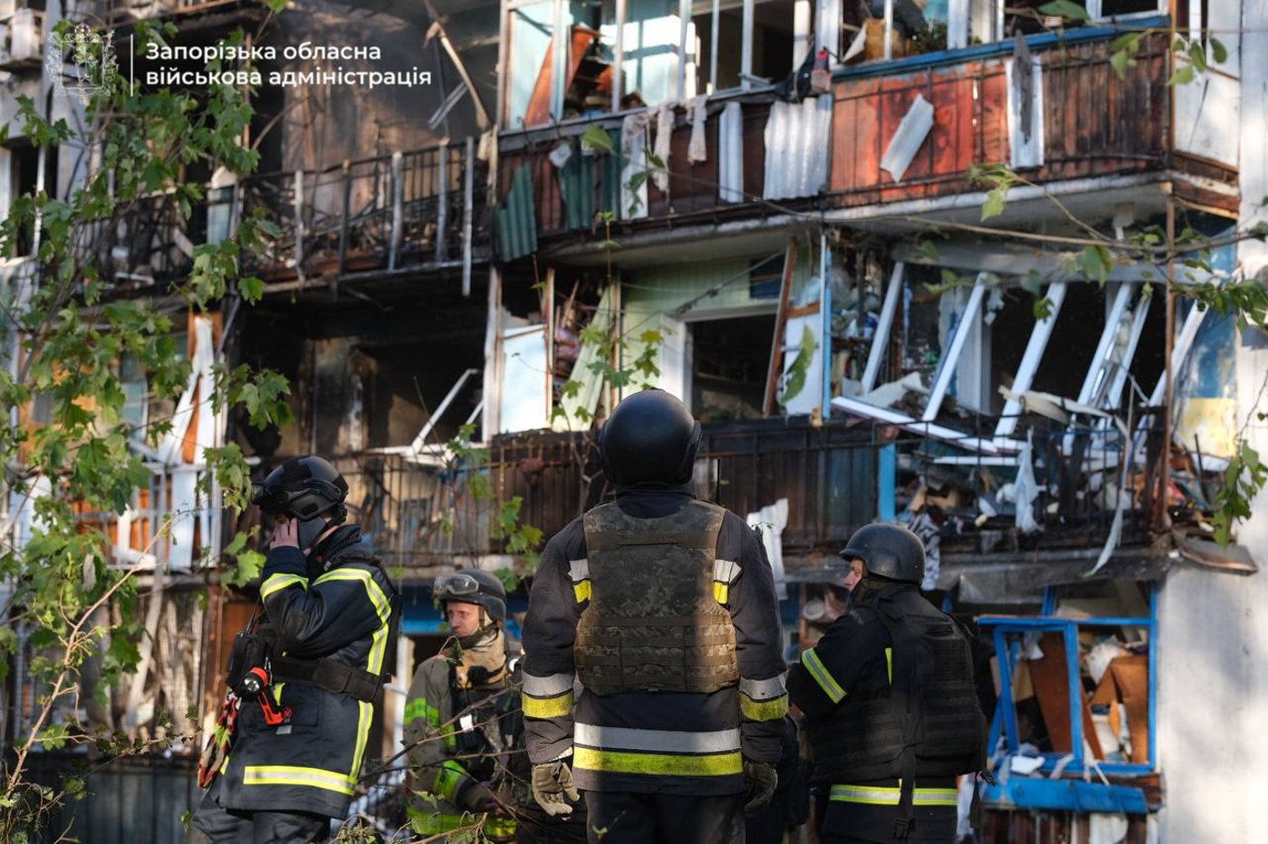 Атака РФ на Запоріжжя