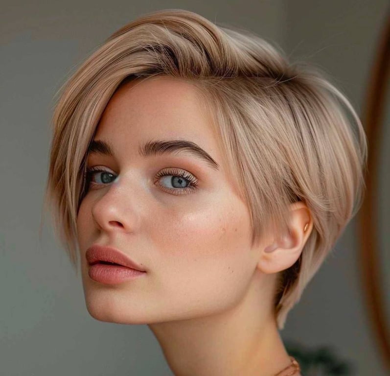 Пикси - новый вариант короткой стрижки