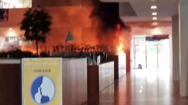 Пожар в больнице Нидерландов