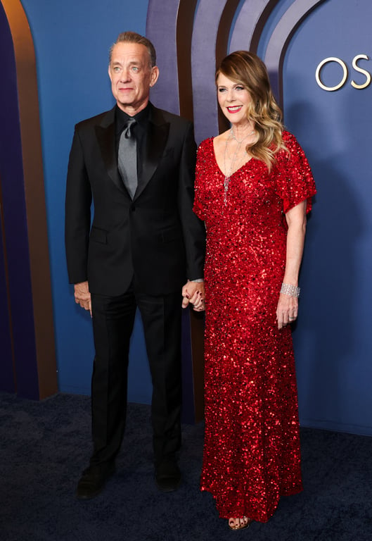 Актер Том Хенкс и его супруга Рита Уилсон. Фото: Reuters