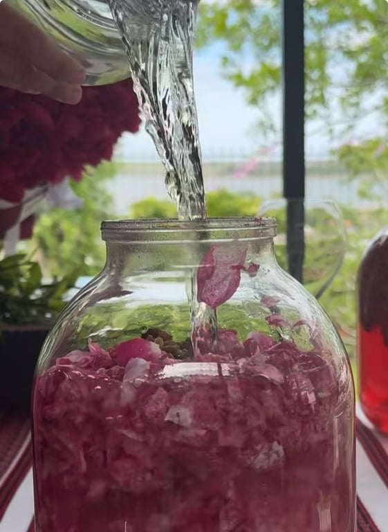 Як приготувати трояндове вино - рецепт