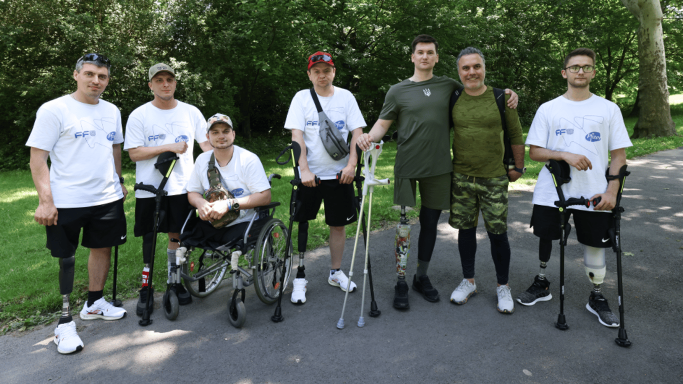 Українські військові пройшли протезування у Вашингтоні