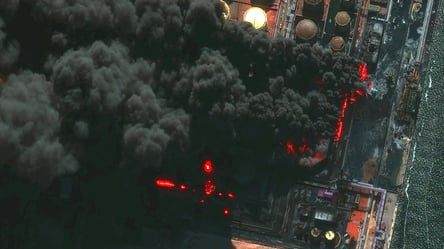 СБУ второй раз за неделю поразила нефтетерминал "Усть-Луга" в РФ - 285x160