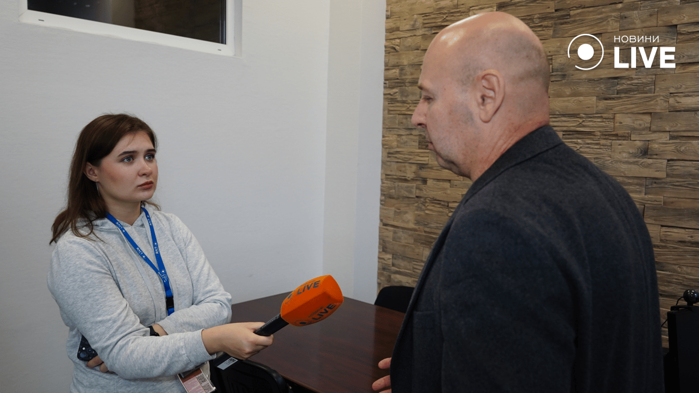 Степан Чернявський про позиції аграріїв. Фото: Новини.LIVE/ Юлія брацлавська