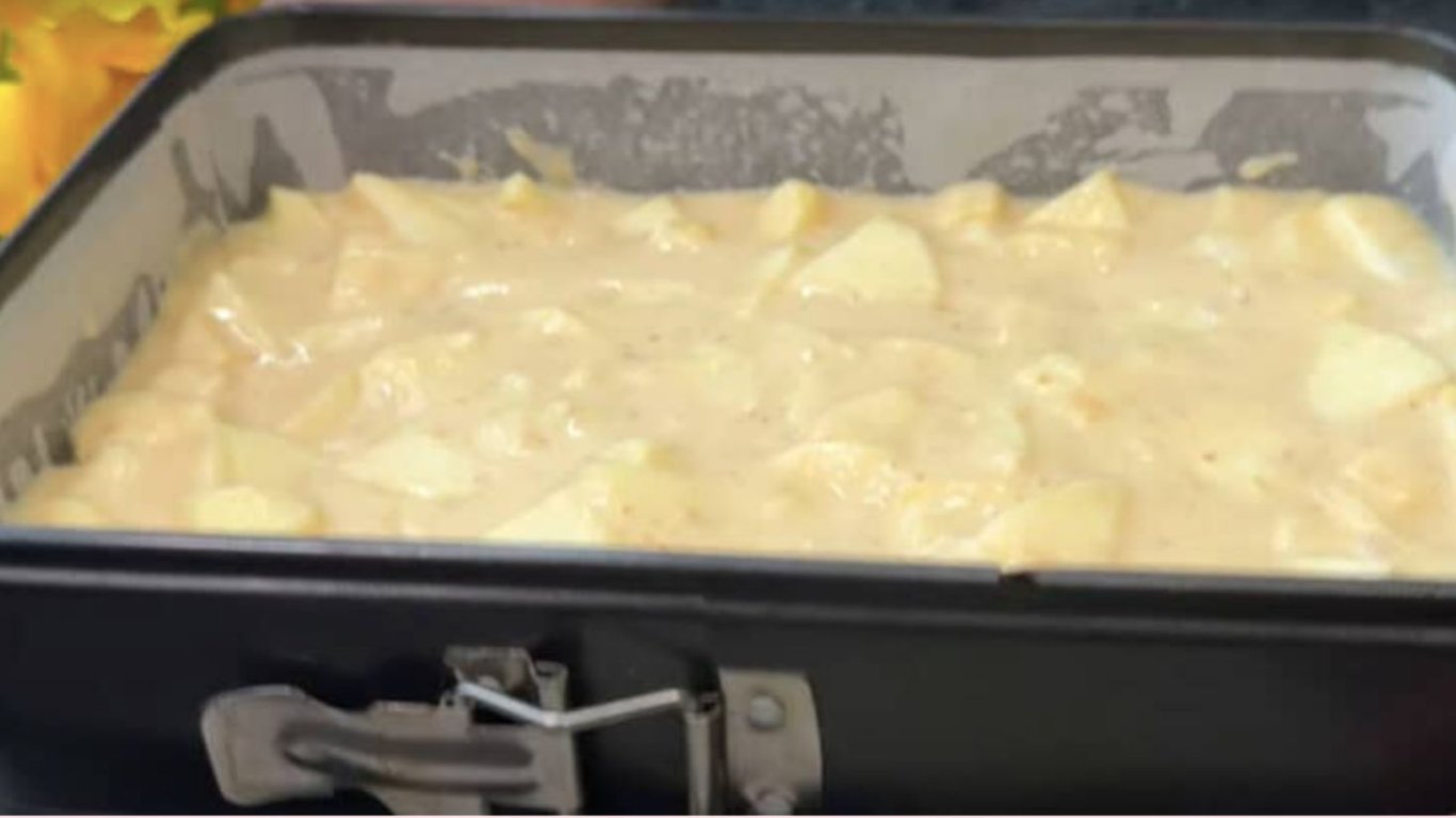 rețetă de plăcintă cu mere