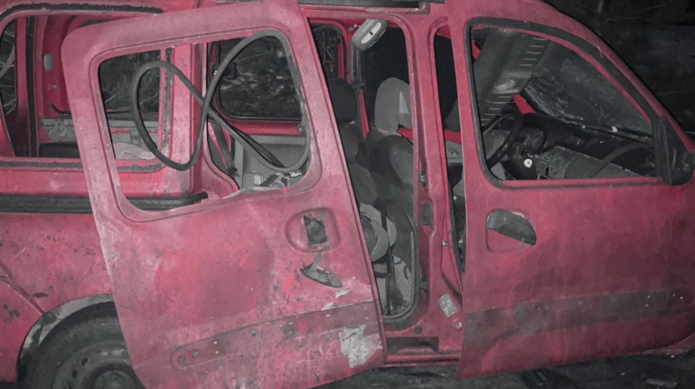 Влучання FPV по машині на Харківщині