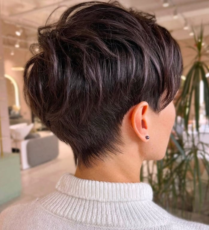 Стрижка на короткие волосы