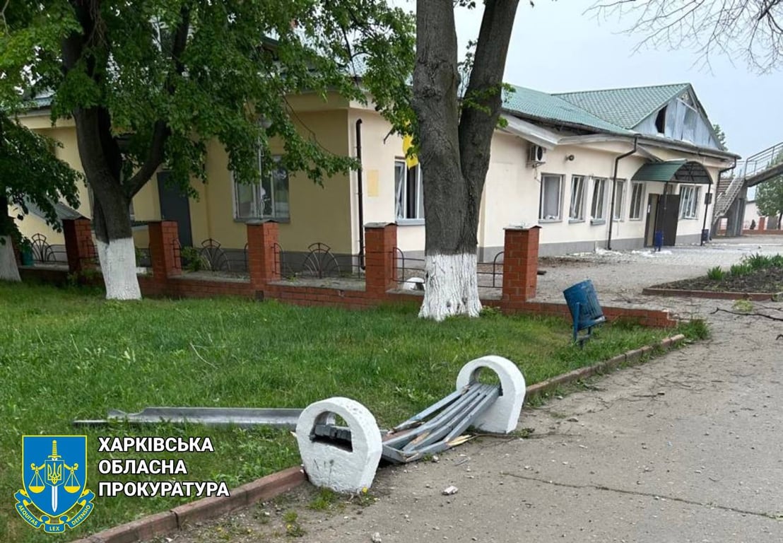 вокзал у Балаклії після удару 25 квітня