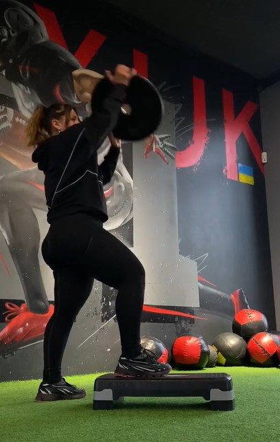 Зарецкая работает над собой