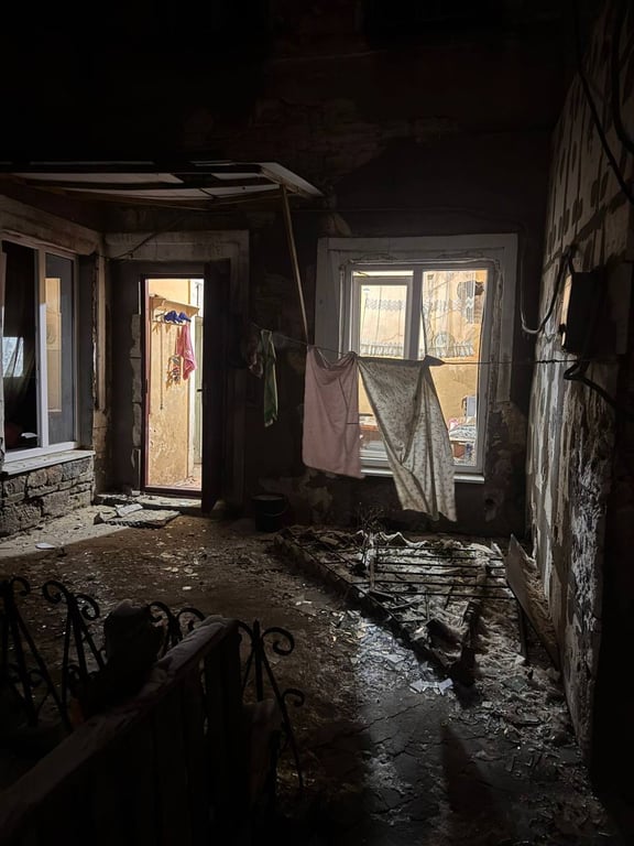 Удар РФ по Одесі 4 лютого - пошкоджені будинки, садок та школу