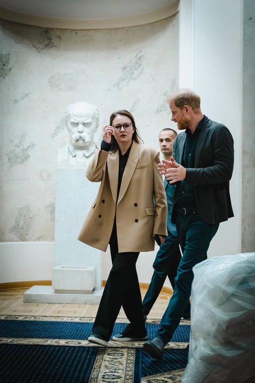 Принц Гаррі зустрівся із Юлією Свириденко