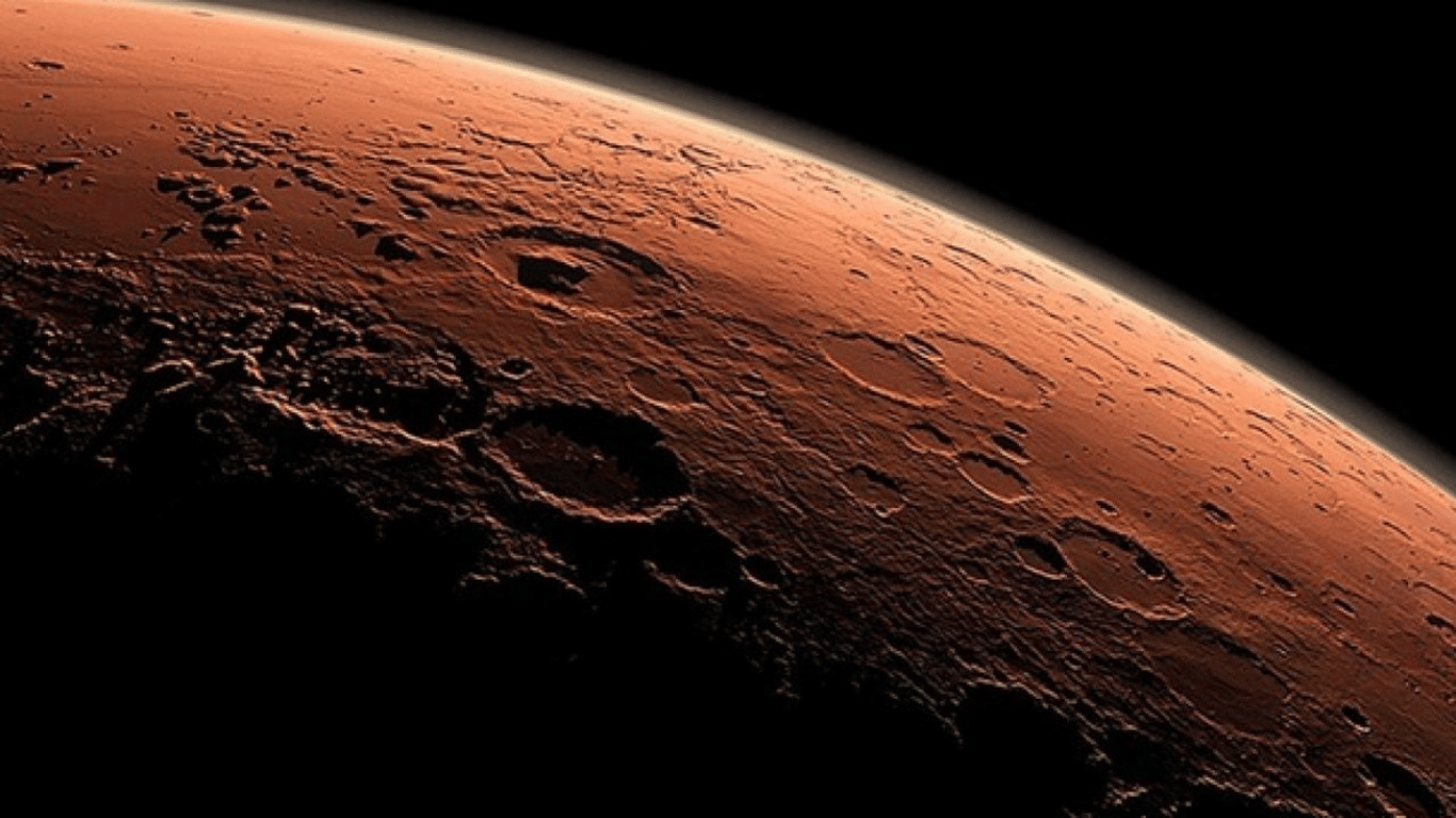 Орбитальный аппарат передал уникальные изображения Марса из космоса