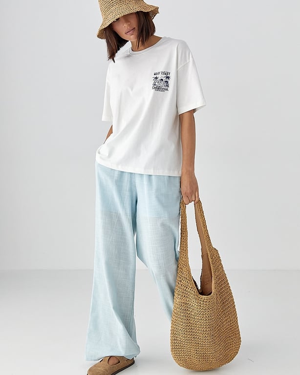 outfit ideas with linen pants for summer 2025