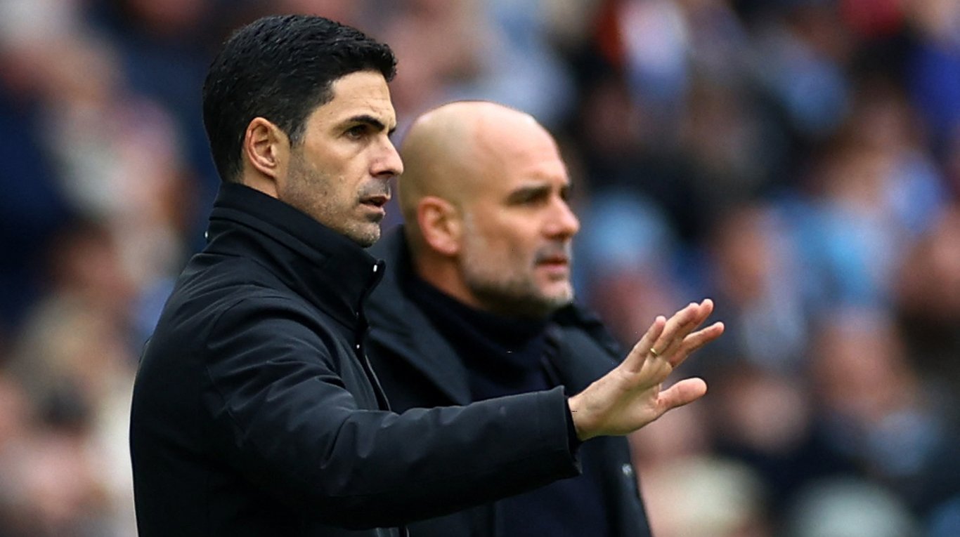 Мікель Артета та Хосеп Гвардіола