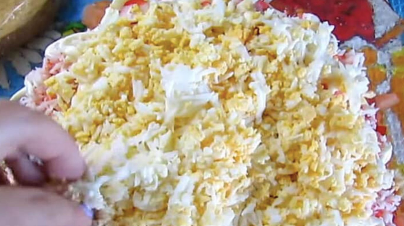 рецепт крабового салату