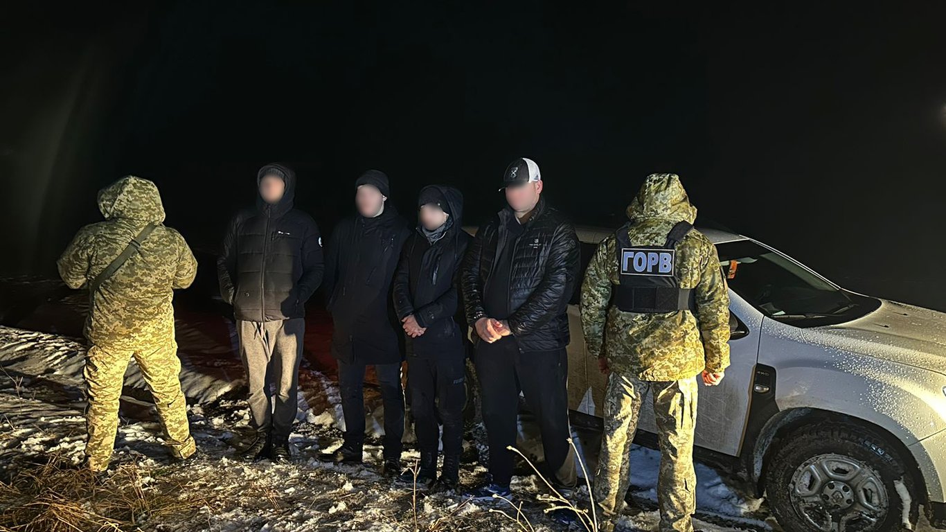 Прикордонники на Одещині затримали партію ухилянтів