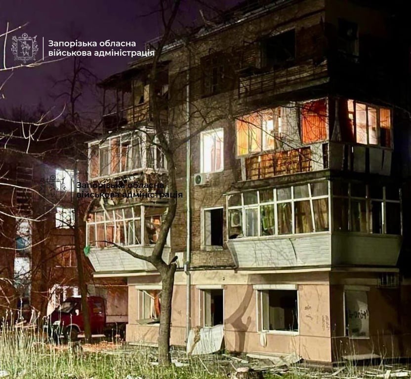 Запоріжжя обстріл 18 січня