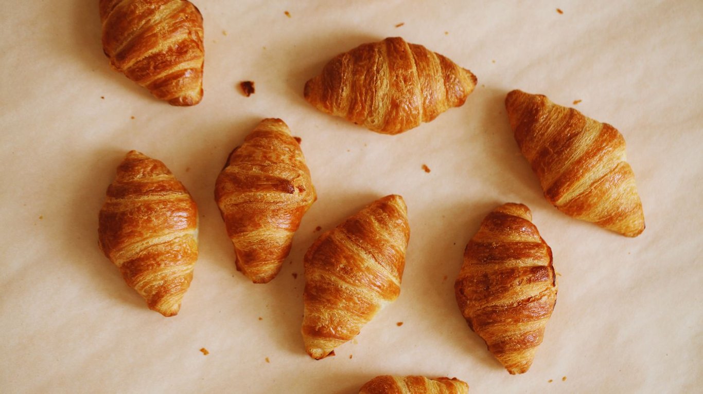 круасан на завтрак