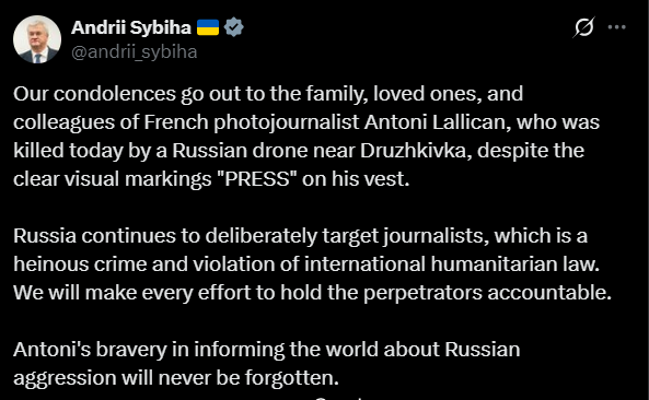 Росіяни вбили французького журналіста на Донеччині - фото 1