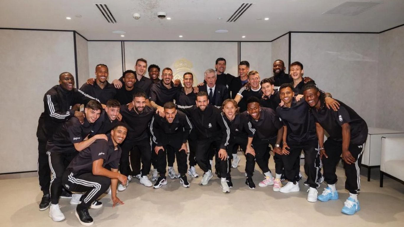 Реал Мадрид празднует победу