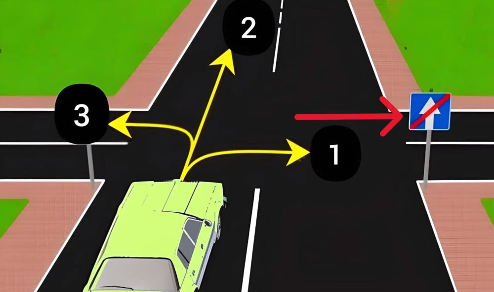Хитра задача з ПДР — куди має поїхати водій, щоб не порушити правила - фото 1