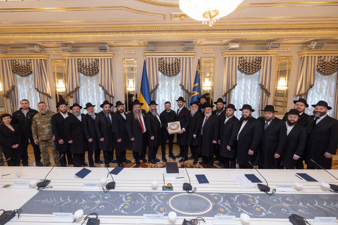 Володимир Зеленський провів зустріч з рабинами