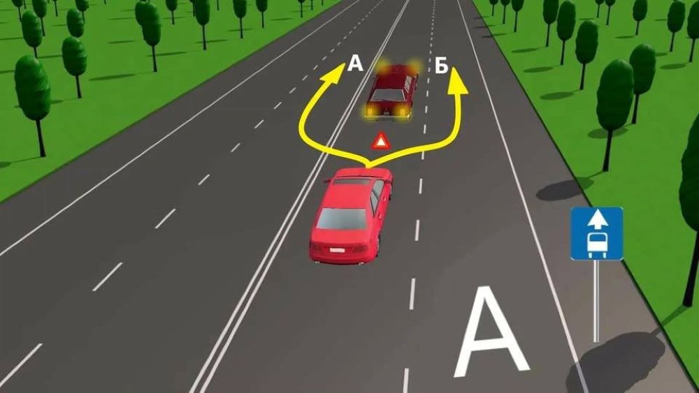 ПДР тест з каверзою — як об’їхати зламане авто - фото 1