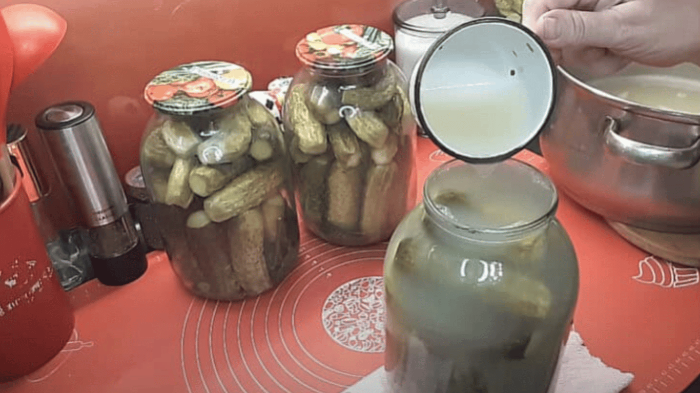 рецепт консервованих огірків на зиму