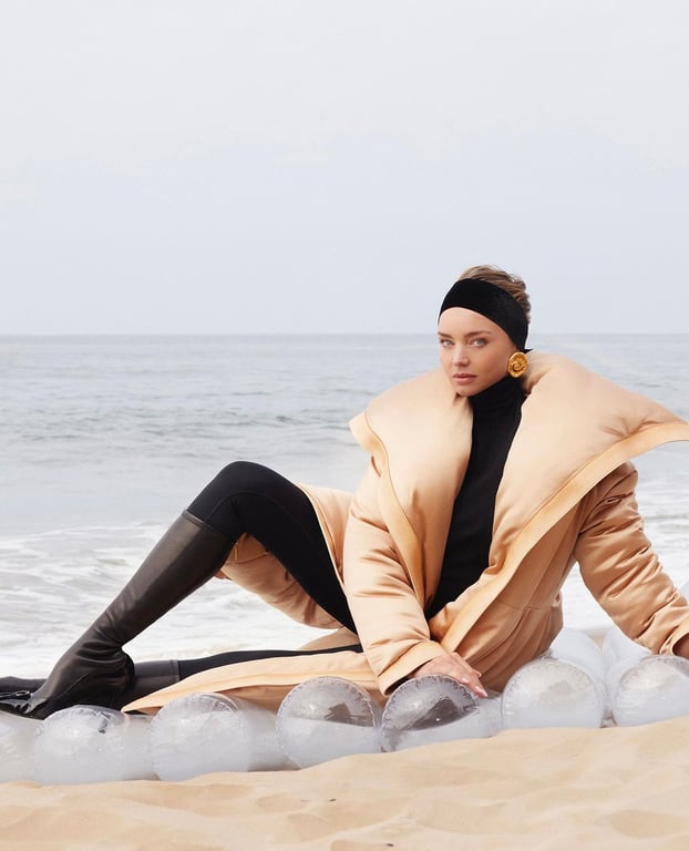 Модель Миранда Керр. Фото: instagram.com/grazia_it/