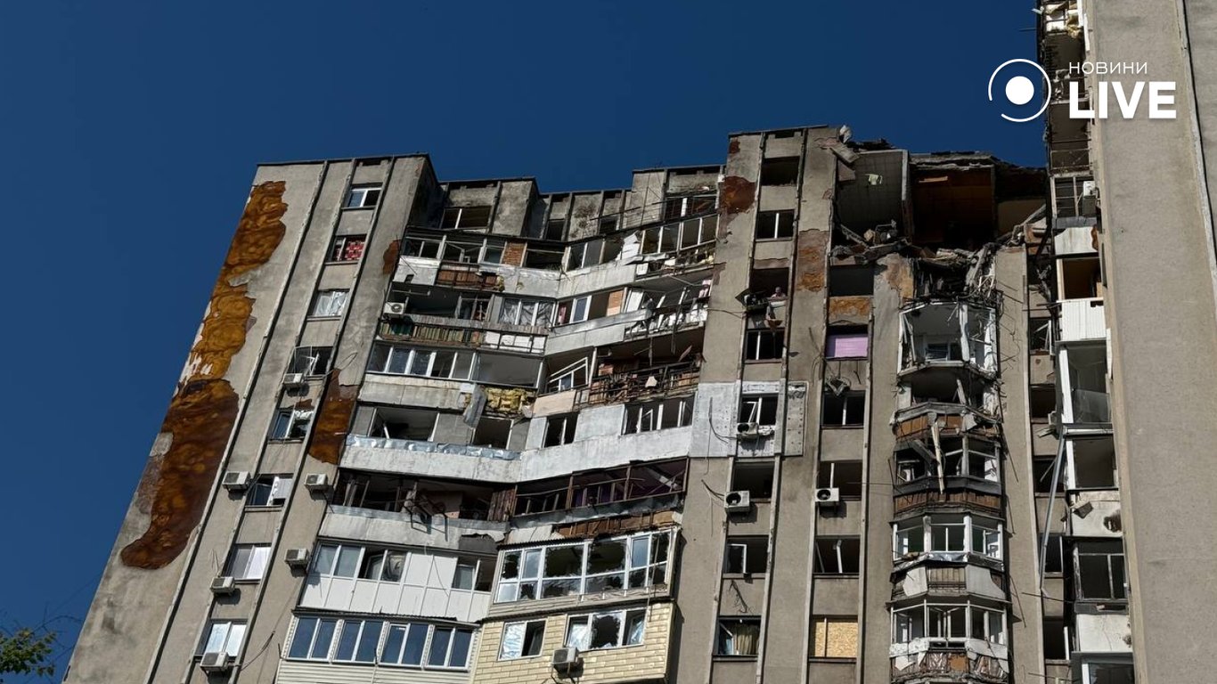 Як виглядає 16-поверховий будинок в Одесі після влучання шахеда - фото 5
