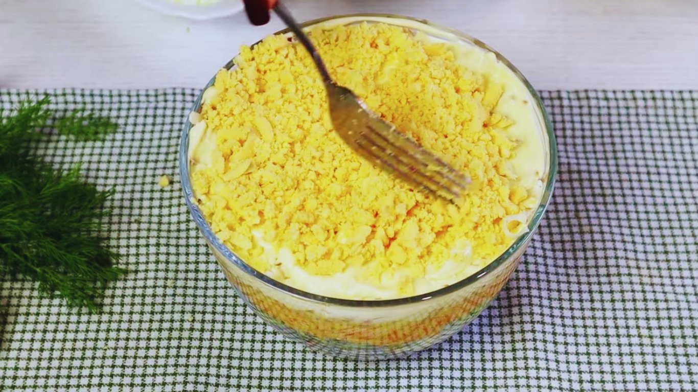 новий рецепт крабового салату